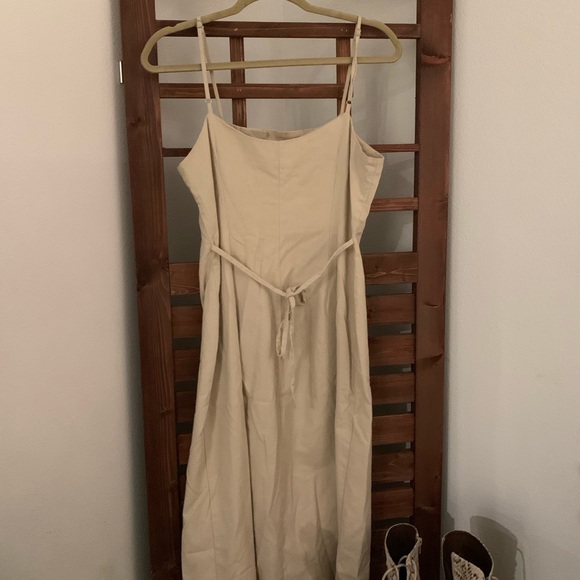 Etope Studios Button Down Dress Beige - Picture 6 of 7